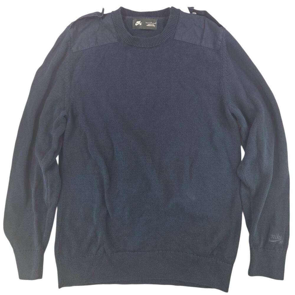 Nike SB| XLM Rose Embroidered Sweater | Size Large - Picture 6 of 10